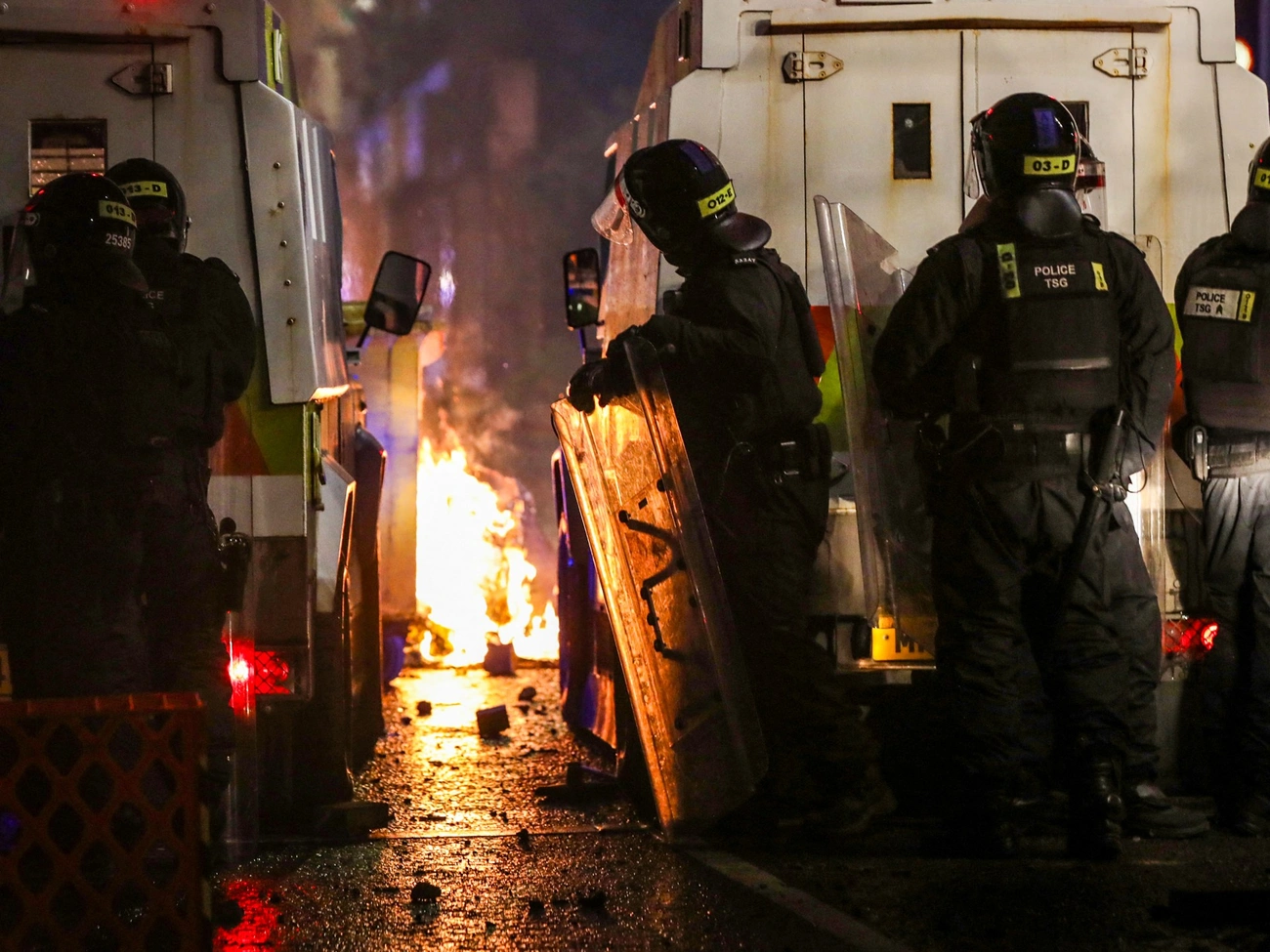 Northern Ireland Towns Erupt in Anti-Immigration Protests, Dozens ...